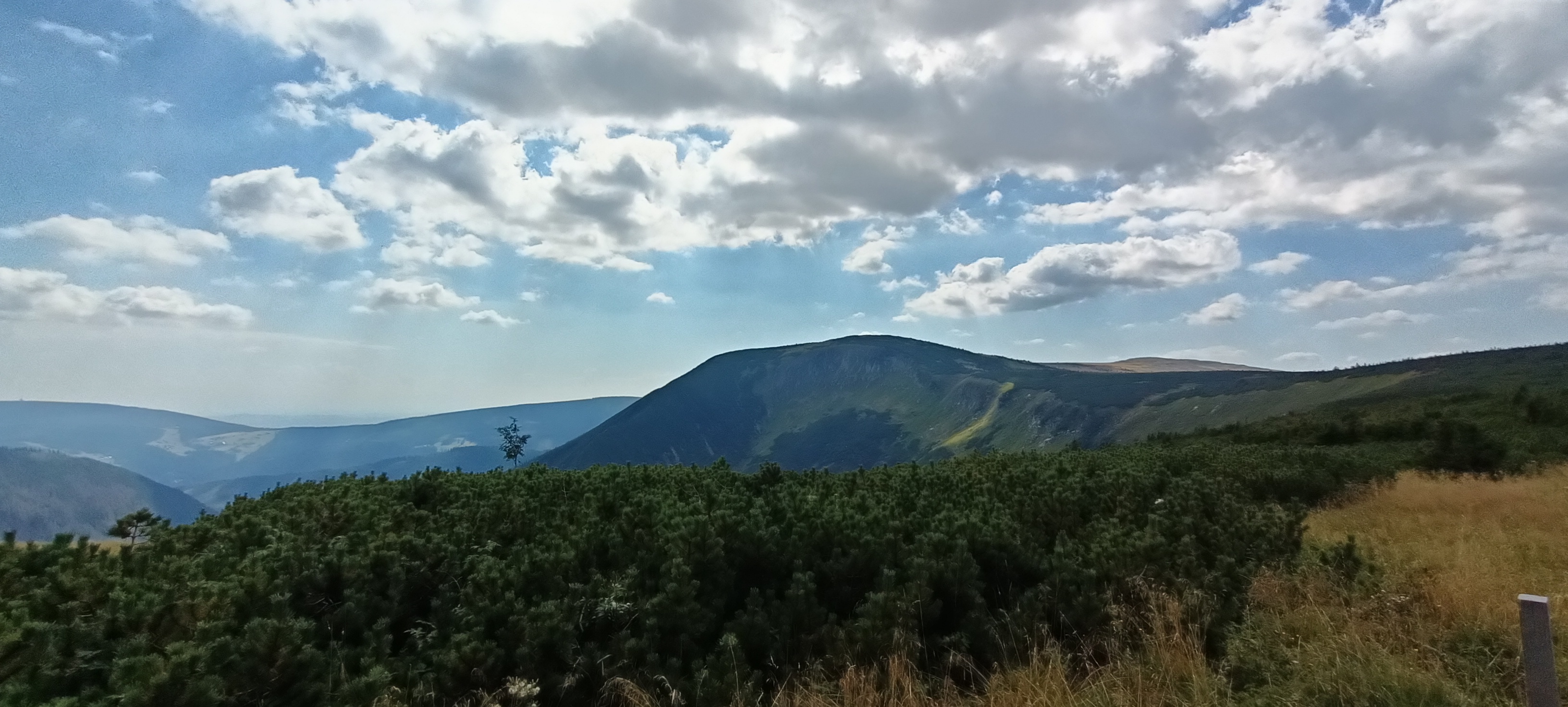 Panorama Tatr i Giewont