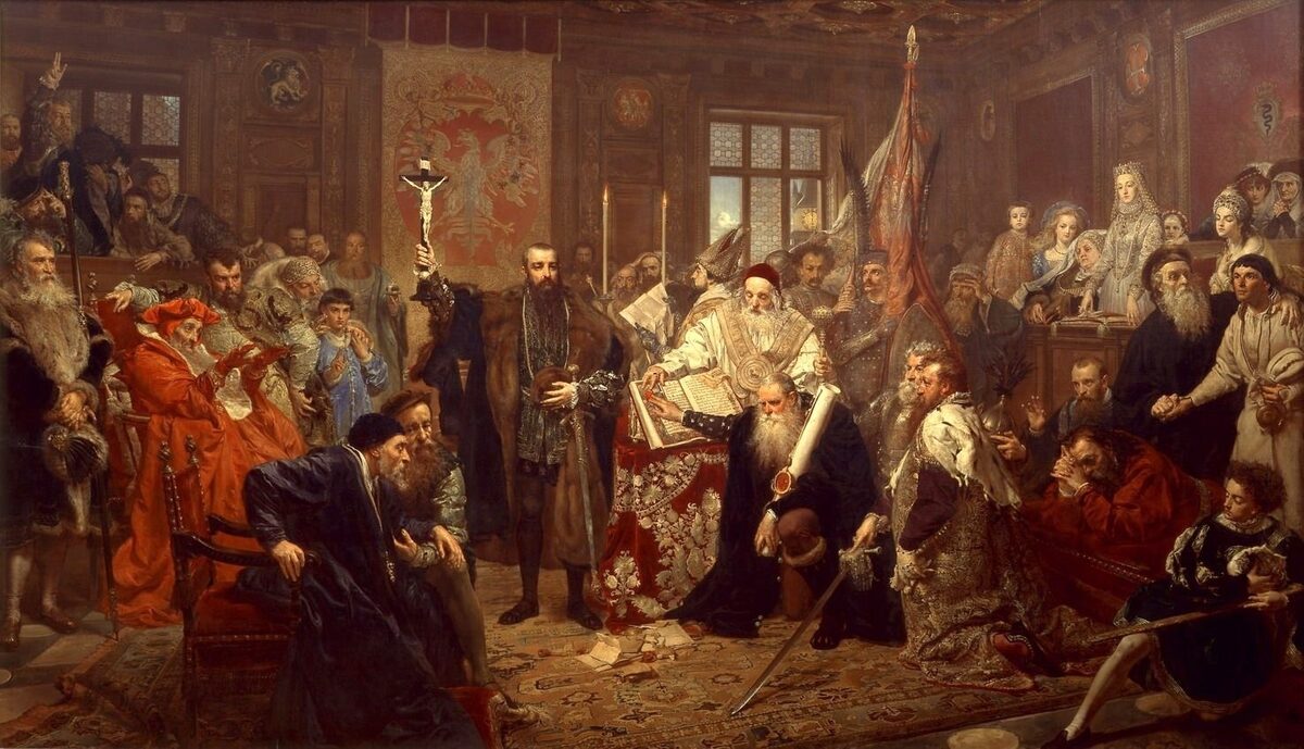 Jan Matejko - Unia Lubelska 1569